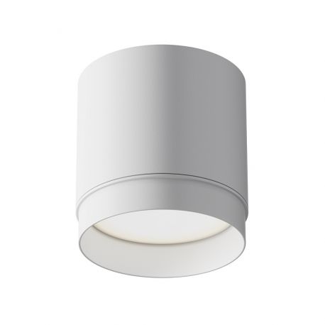 Plafoniere cu spoturi, Spoturi aplicate - Spot aplicat minimalist design tehnic Polar alb