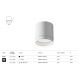 Plafoniere cu spoturi, Spoturi aplicate - Spot aplicat minimalist design tehnic Polar alb