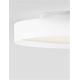 Plafoniere - Plafoniera LED design slim ROI alb D-40cm