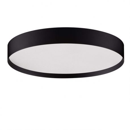 Plafoniere - Plafoniera LED design slim ROI negru D-40cm