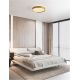 Plafoniere - Plafoniera LED design slim ROI aurie D-40cm