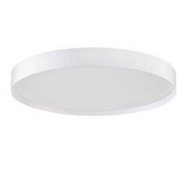 Plafoniere - Plafoniera LED design slim ROI alba D-50cm