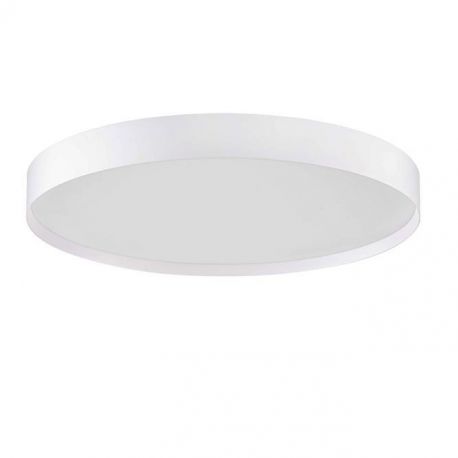 Plafoniere - Plafoniera LED design slim ROI alba D-50cm