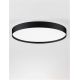 Plafoniere - Plafoniera LED design slim ROI negru D-50cm