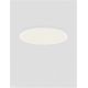 Plafoniere - Plafoniera LED design slim ALMIRA alba D-40cm