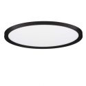 Plafoniera LED design slim ALMIRA negru D-40cm