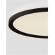 Plafoniere - Plafoniera LED design slim ALMIRA negru D-40cm