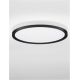 Plafoniere - Plafoniera LED design slim ALMIRA negru D-40cm
