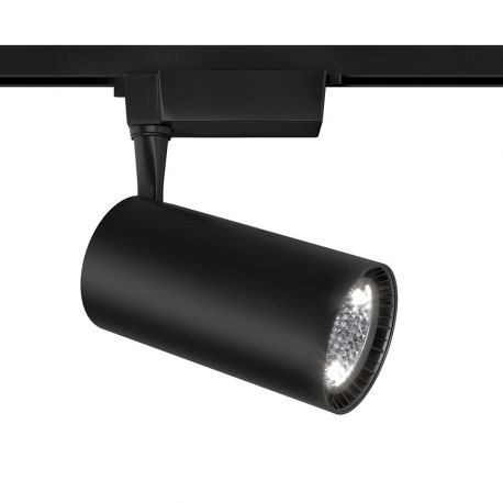 Spoturi, Proiectoare pe sina - Accesoriu, Spot LED pentru sinele monofazate Unity, Vuoro negru 36W 4000K
