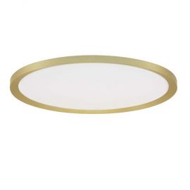 Plafoniere - Plafoniera LED design slim ALMIRA aurie D-40cm