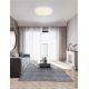 Plafoniere - Plafoniera LED design slim ALMIRA alba D-60cm