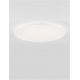 Plafoniere - Plafoniera LED design slim ALMIRA alba D-60cm