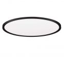 Plafoniera LED design slim ALMIRA negru D-60cm