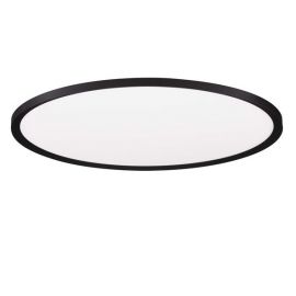 Plafoniere - Plafoniera LED design slim ALMIRA negru D-60cm