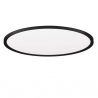 Plafoniera LED design slim ALMIRA negru D-60cm