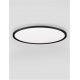 Plafoniere - Plafoniera LED design slim ALMIRA negru D-60cm