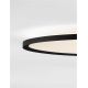 Plafoniere - Plafoniera LED design slim ALMIRA negru D-60cm