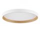 Plafoniere - Plafoniera LED design decorativ VOMOS alb/lemn D-40cm