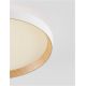 Plafoniere - Plafoniera LED design decorativ VOMOS alb/lemn D-40cm