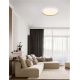 Plafoniere - Plafoniera LED design decorativ VOMOS alb/lemn D-60cm