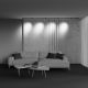 Spoturi, Proiectoare pe sina - Accesoriu, Spot LED pentru sinele monofazate Unity, Focus alama