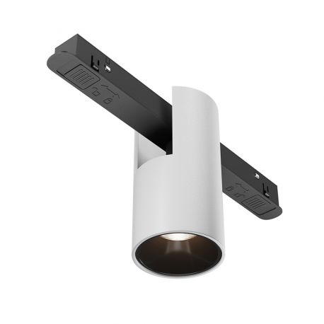 Spoturi, Proiectoare pe sina - Spot LED, accesoriu pentru sina magnetica Exility, Alfa Smart alb