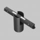 Spoturi, Proiectoare pe sina - Spot LED, accesoriu pentru sina magnetica Exility, Alfa Smart negru