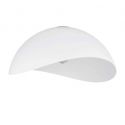 Lustra aplicata design decorativ OPSI alb D-50cm