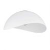 Lustra aplicata design decorativ OPSI alb D-50cm