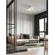 Lustre aplicate - Lustra aplicata design decorativ OPSI alb D-50cm