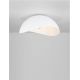 Lustre aplicate - Lustra aplicata design decorativ OPSI alb D-50cm