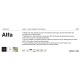 Spoturi, Proiectoare pe sina - Spot LED, accesoriu pentru sina magnetica Exility, Alfa alb