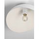 Lustre aplicate - Lustra aplicata design decorativ OPSI alb D-40cm