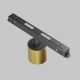 Spoturi, Proiectoare pe sina - Spot LED, accesoriu pentru sina magnetica Exility, Alfa S alama