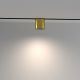 Spoturi, Proiectoare pe sina - Spot LED, accesoriu pentru sina magnetica Exility, Alfa S smart alama