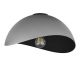 Lustra aplicata design decorativ OPSI negru D-30cm