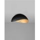 Lustre aplicate - Lustra aplicata design decorativ OPSI negru/auriu D-40cm