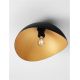Lustre aplicate - Lustra aplicata design decorativ OPSI negru/auriu D-40cm