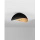 Lustre aplicate - Lustra aplicata design decorativ OPSI negru/auriu D-30cm