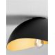 Lustre aplicate - Lustra aplicata design decorativ OPSI negru/auriu D-30cm