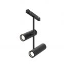 Spot LED, accesoriu pentru sina magnetica Exility, Elti Duo negru