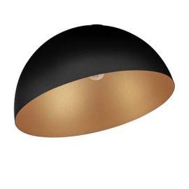 Lustre aplicate - Lustra aplicata design decorativ GEA negru/auriu D-50cm