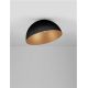 Lustre aplicate - Lustra aplicata design decorativ GEA negru/auriu D-50cm