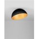 Lustre aplicate - Lustra aplicata design decorativ GEA negru/auriu D-50cm