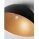 Lustre aplicate - Lustra aplicata design decorativ GEA negru/auriu D-50cm