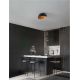 Lustre aplicate - Lustra aplicata design decorativ GEA negru/auriu D-40cm