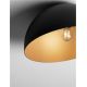Lustre aplicate - Lustra aplicata design decorativ GEA negru/auriu D-40cm