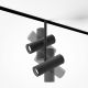 Spoturi, Proiectoare pe sina - Spot LED, accesoriu pentru sina magnetica Exility, Elti Duo smart negru