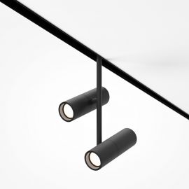 Spot LED, accesoriu pentru sina magnetica Exility, Elti Duo smart negru