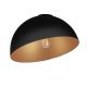 Lustra aplicata design decorativ GEA negru/auriu D-29cm